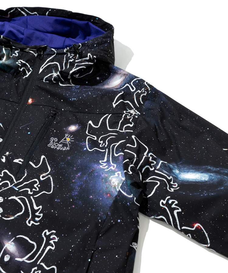 go slow caravan(ゴースローキャラバン) |T-800総柄プリントパーカーJKT (MENS/WOMENS)