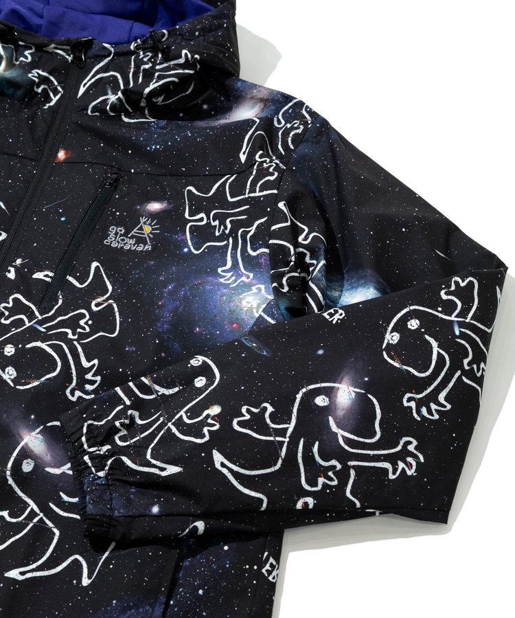 go slow caravan(ゴースローキャラバン) |T-800総柄プリントパーカーJKT (MENS/WOMENS)