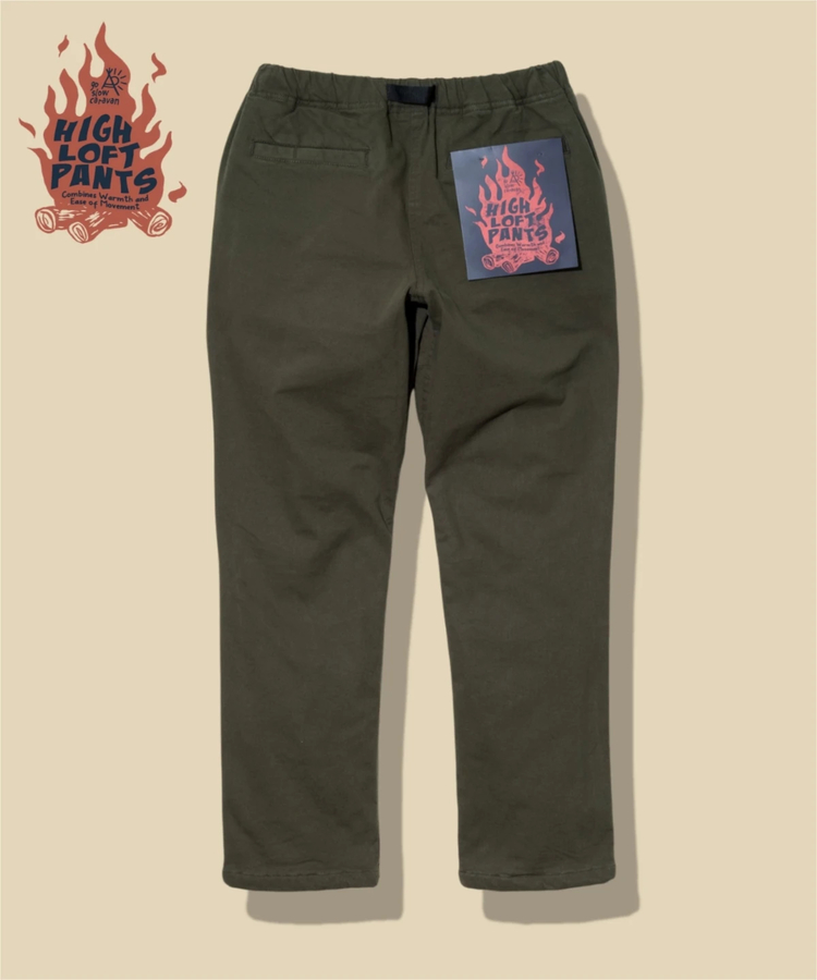 go slow caravan(ゴースローキャラバン) |ストレッチツイルハイロフトパンツ (MENS)