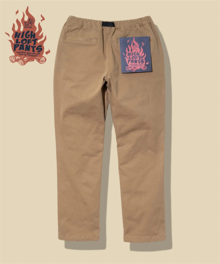 go slow caravan(ゴースローキャラバン) |ストレッチツイルハイロフトパンツ (MENS)