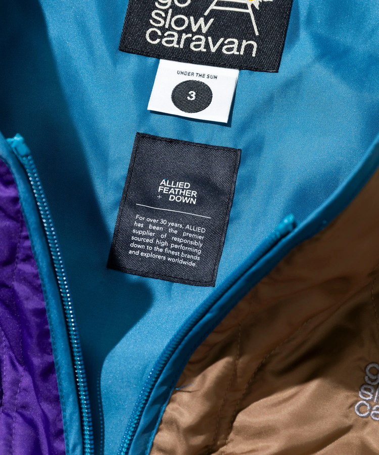 go slow caravan(ゴースローキャラバン) |ロフテック中綿2WAYクレイジーカーデ (MENS)