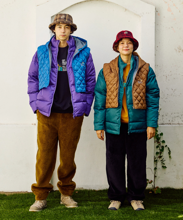 go slow caravan(ゴースローキャラバン) |ロフテック中綿3WAYパファーJKT (MENS/WOMENS)