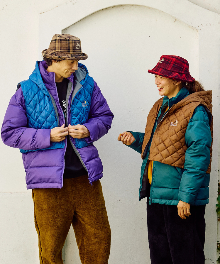 go slow caravan(ゴースローキャラバン) |ロフテック中綿3WAYパファーJKT (MENS/WOMENS)