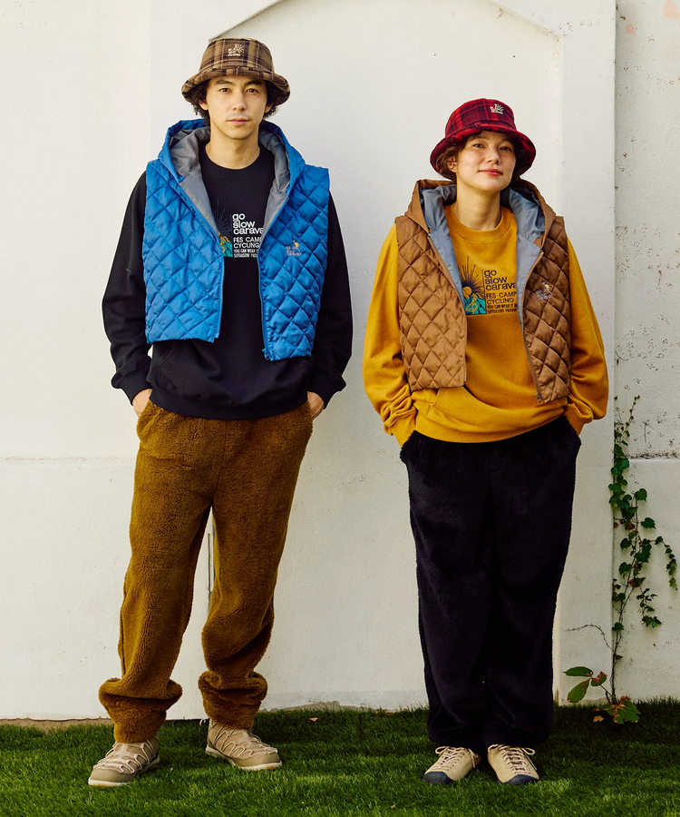 go slow caravan(ゴースローキャラバン) |ロフテック中綿3WAYパファーJKT (MENS/WOMENS)