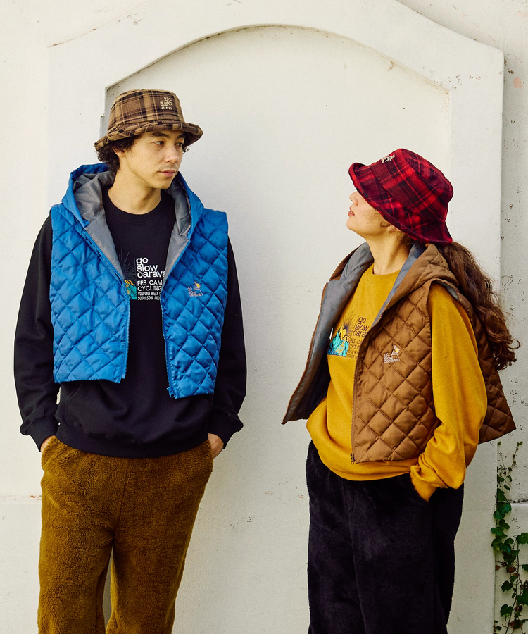 go slow caravan(ゴースローキャラバン) |ロフテック中綿3WAYパファーJKT (MENS/WOMENS)