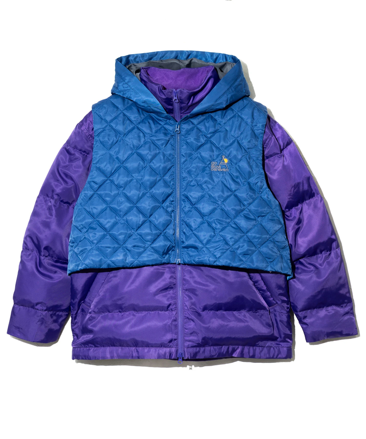 go slow caravan(ゴースローキャラバン) |ロフテック中綿3WAYパファーJKT (MENS/WOMENS)