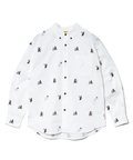 go slow caravan(ゴースローキャラバン) |COBMASTER/コブマスター シャンブレー総柄プリントB.Dシャツ (MENS)