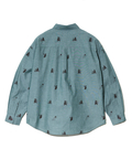 go slow caravan(ゴースローキャラバン) |COBMASTER/コブマスター シャンブレー総柄プリントB.Dシャツ (MENS)