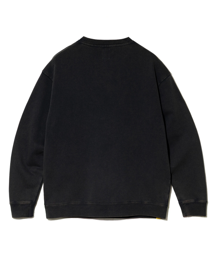 go slow caravan(ゴースローキャラバン) |COBMASTER/コブマスター 裏毛パウダー加工クルースウェット《焚火クマ》(MENS)