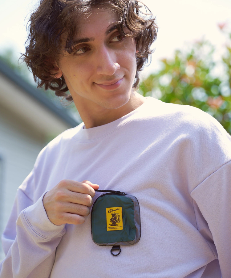 go slow caravan(ゴースローキャラバン) |COBMASTER/コブマスター リップストップナイロンポケット クルースウェット (MENS)