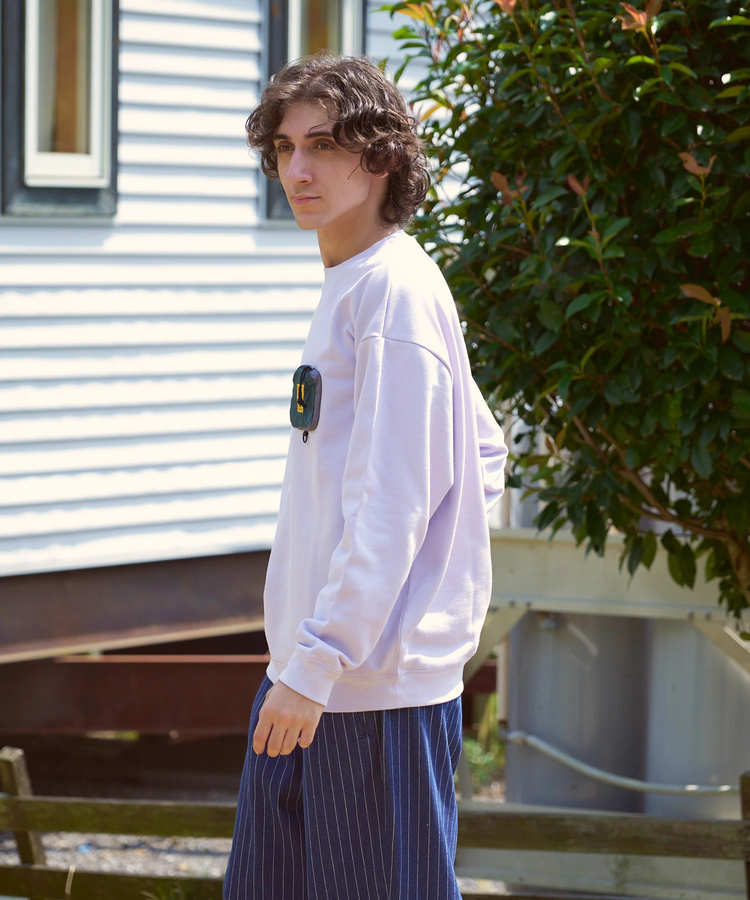 go slow caravan(ゴースローキャラバン) |COBMASTER/コブマスター リップストップナイロンポケット クルースウェット (MENS)