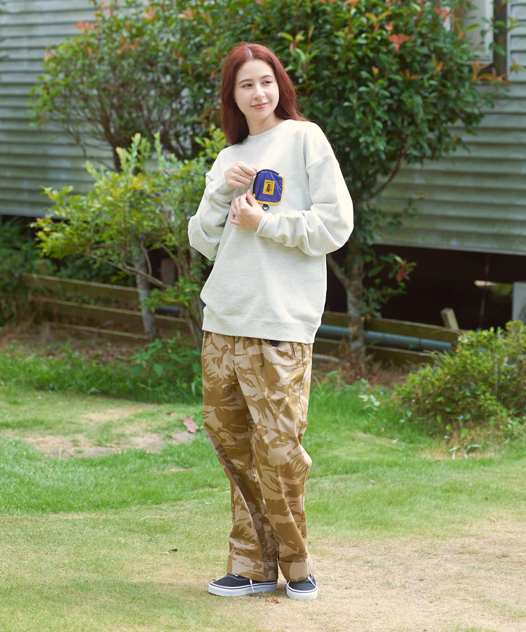 go slow caravan(ゴースローキャラバン) |COBMASTER/コブマスター リップストップナイロンポケット クルースウェット (MENS)