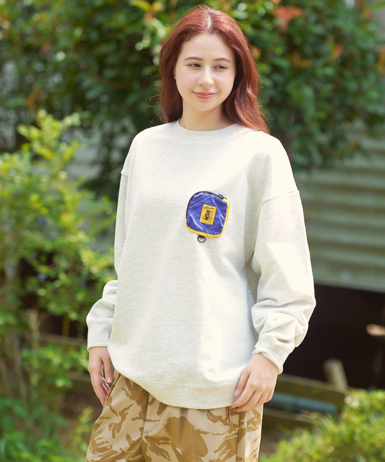 go slow caravan(ゴースローキャラバン) |COBMASTER/コブマスター リップストップナイロンポケット クルースウェット (MENS)