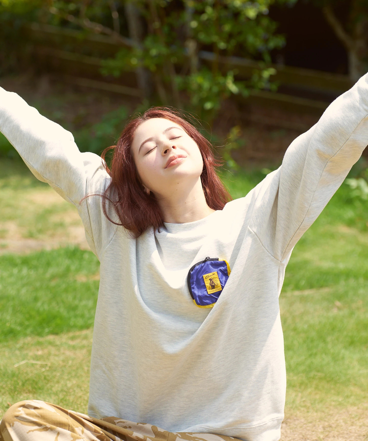 go slow caravan(ゴースローキャラバン) |COBMASTER/コブマスター リップストップナイロンポケット クルースウェット (MENS)