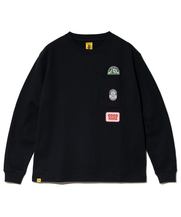 go slow caravan(ゴースローキャラバン) |COBMASTER/コブマスター CVC鹿の子 ワッペンポケットL/STEE (MENS)
