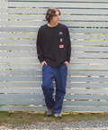 go slow caravan(ゴースローキャラバン) |COBMASTER/コブマスター CVC鹿の子 ワッペンポケットL/STEE (MENS)