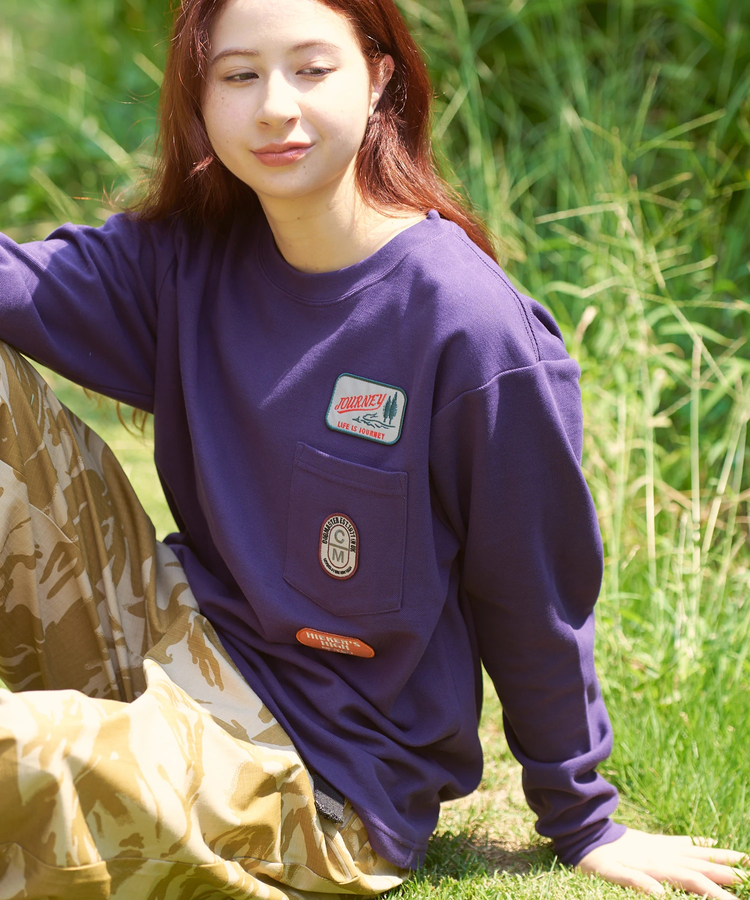 go slow caravan(ゴースローキャラバン) |COBMASTER/コブマスター CVC鹿の子 ワッペンポケットL/STEE (MENS)