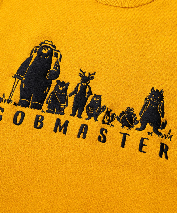 go slow caravan(ゴースローキャラバン) |COBMASTER/コブマスター 刺繍ニットセーター《COBファミリー》 (MENS)