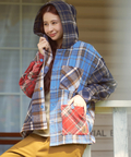 go slow caravan(ゴースローキャラバン) |COBMASTER/コブマスター ネルチェックフーディシャツ (MENS)