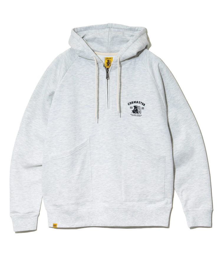 go slow caravan(ゴースローキャラバン) |COBMASTER/コブマスター 裏毛ハーフジップ プルPK《クライマーファミリー》(MENS)