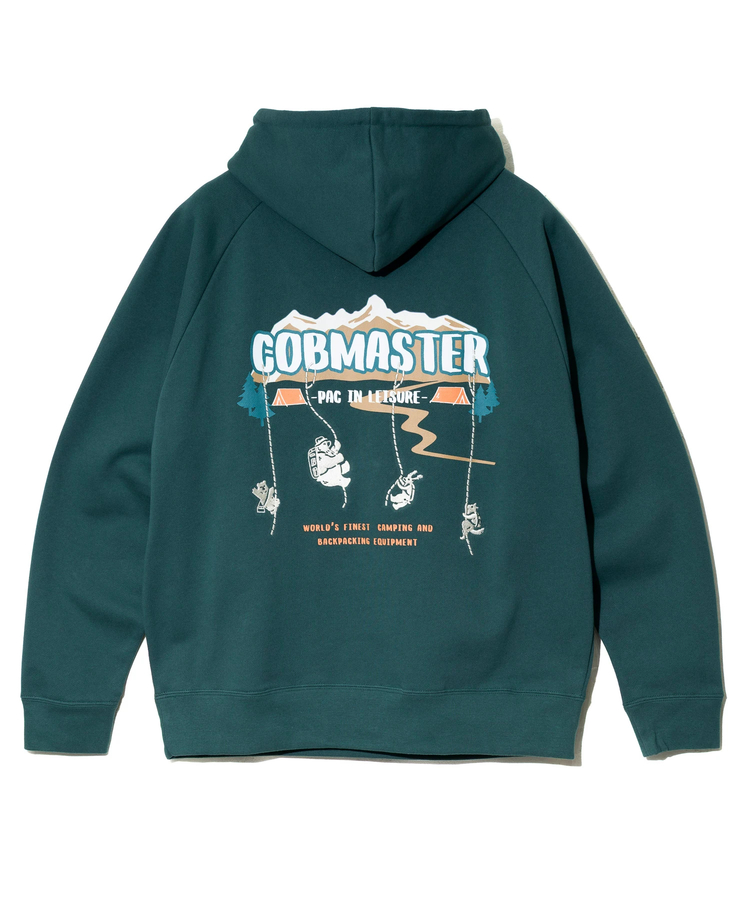 go slow caravan(ゴースローキャラバン) |COBMASTER/コブマスター 裏毛ハーフジップ プルPK《クライマーファミリー》(MENS)
