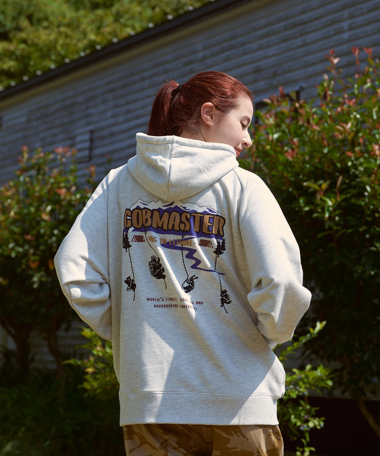 go slow caravan(ゴースローキャラバン) |COBMASTER/コブマスター 裏毛ハーフジップ プルPK《クライマーファミリー》(MENS)