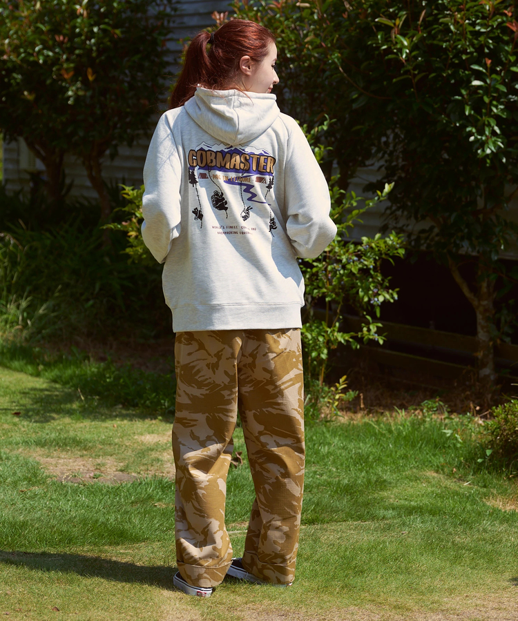 go slow caravan(ゴースローキャラバン) |COBMASTER/コブマスター 裏毛ハーフジップ プルPK《クライマーファミリー》(MENS)