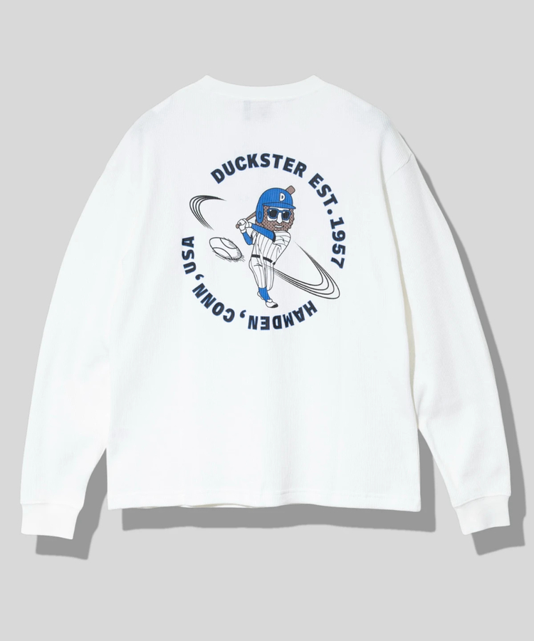go slow caravan(ゴースローキャラバン) |DUCKSTER/ダックスター ヴィンテージ調ワッフルL/STEE《Timelyhit》 (MENS)