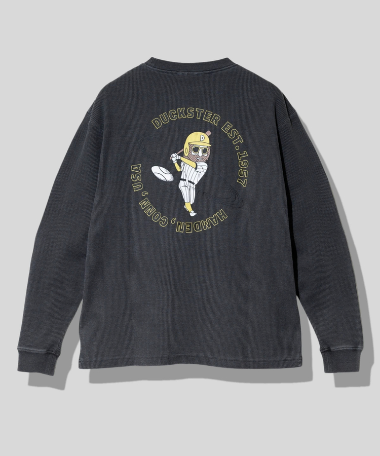 go slow caravan(ゴースローキャラバン) |DUCKSTER/ダックスター ヴィンテージ調ワッフルL/STEE《Timelyhit》 (MENS)