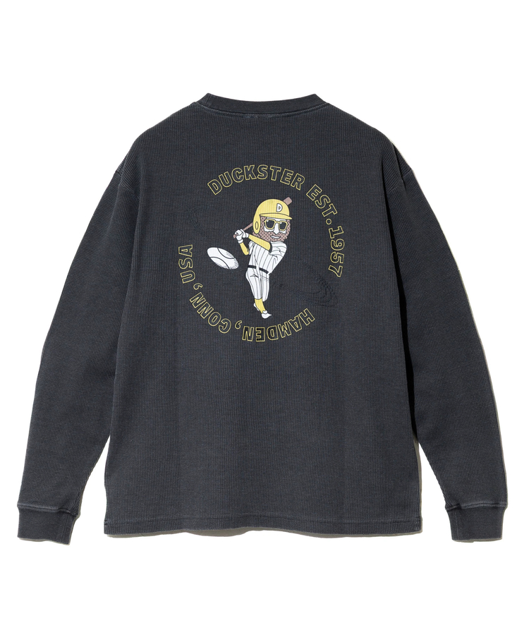 go slow caravan(ゴースローキャラバン) |DUCKSTER/ダックスター ヴィンテージ調ワッフルL/STEE《Timelyhit》 (MENS)