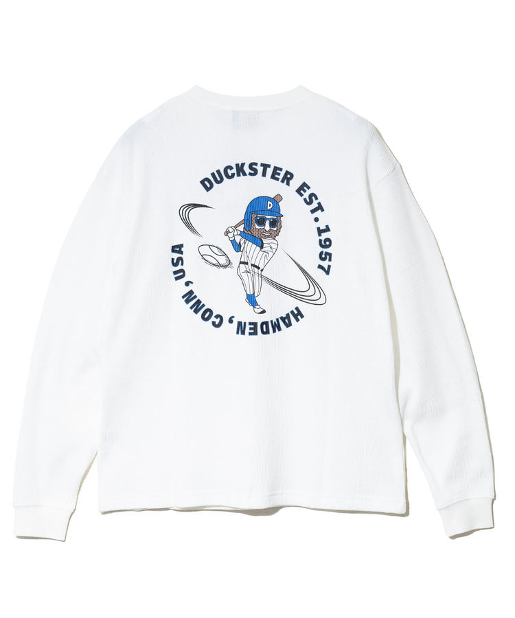 go slow caravan(ゴースローキャラバン) |DUCKSTER/ダックスター ヴィンテージ調ワッフルL/STEE《Timelyhit》 (MENS)