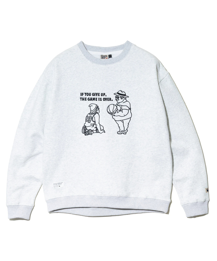go slow caravan(ゴースローキャラバン) |DUCKSTER/ダックスター 名場面刺繍 クルースウェット (MENS)