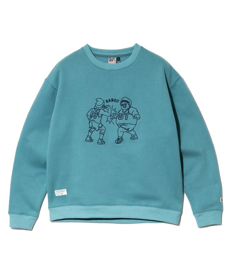 go slow caravan(ゴースローキャラバン) |DUCKSTER/ダックスター 名場面刺繍 クルースウェット (MENS)