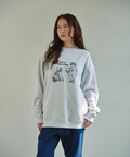 go slow caravan(ゴースローキャラバン) |DUCKSTER/ダックスター 名場面刺繍 クルースウェット (MENS)