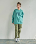 go slow caravan(ゴースローキャラバン) |DUCKSTER/ダックスター 名場面刺繍 クルースウェット (MENS)