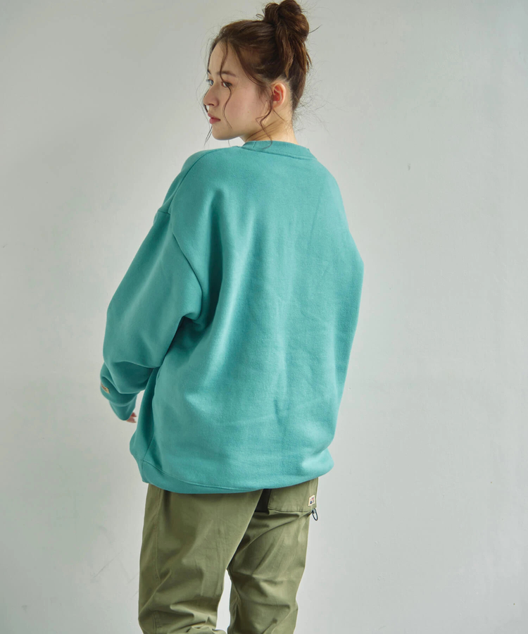 go slow caravan(ゴースローキャラバン) |DUCKSTER/ダックスター 名場面刺繍 クルースウェット (MENS)
