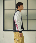 go slow caravan(ゴースローキャラバン) |DUCKSTER/ダックスター 90sアーカイブ 配色切替スウェット (MENS)