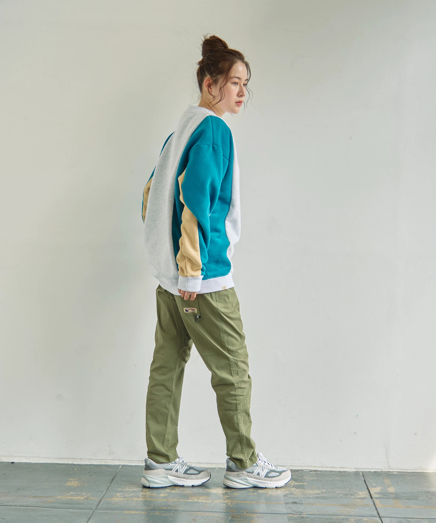 DUCKSTER/ダックスター 90sアーカイブ 配色切替スウェット (MENS