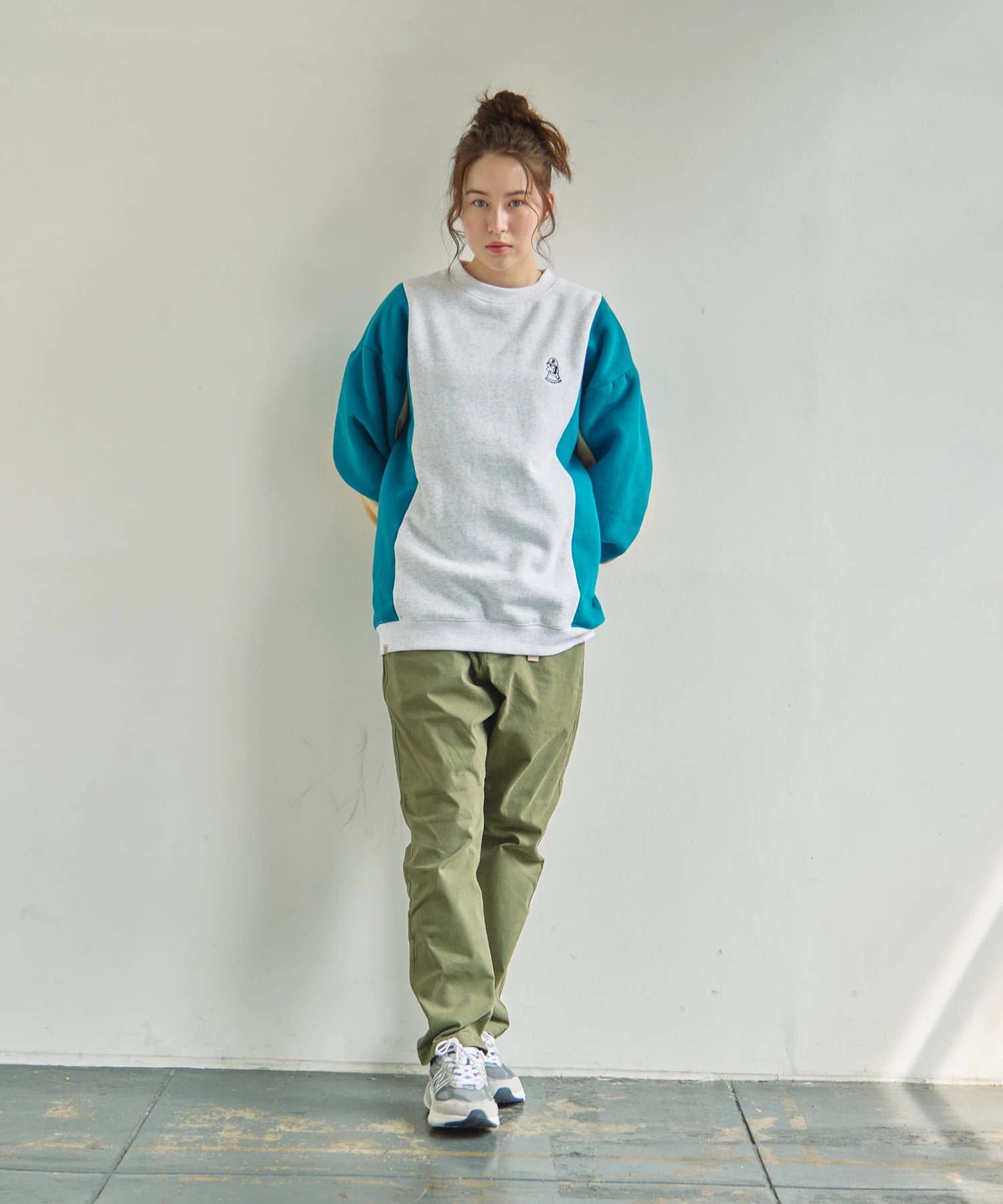 DUCKSTER/ダックスター 90sアーカイブ 配色切替スウェット (MENS