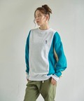 go slow caravan(ゴースローキャラバン) |DUCKSTER/ダックスター 90sアーカイブ 配色切替スウェット (MENS)