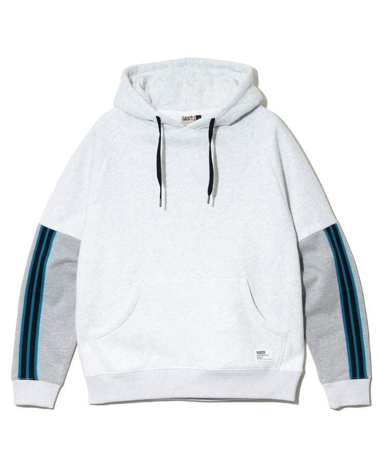 go slow caravan(ゴースローキャラバン) |DUCKSTER/ダックスター バイカラーストライプフーディ (MENS)