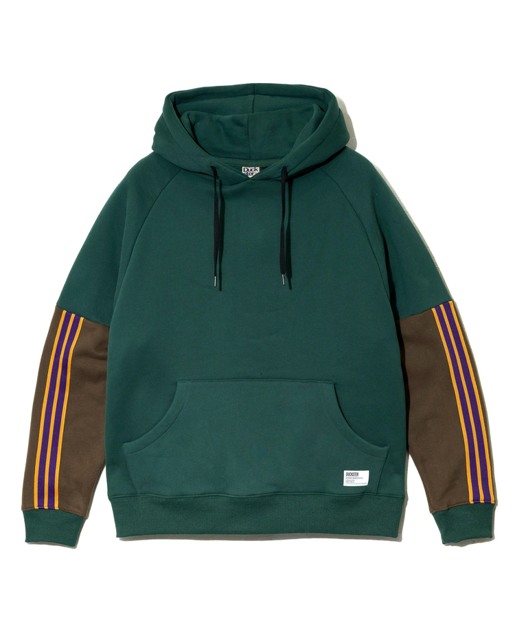 go slow caravan(ゴースローキャラバン) |DUCKSTER/ダックスター バイカラーストライプフーディ (MENS)