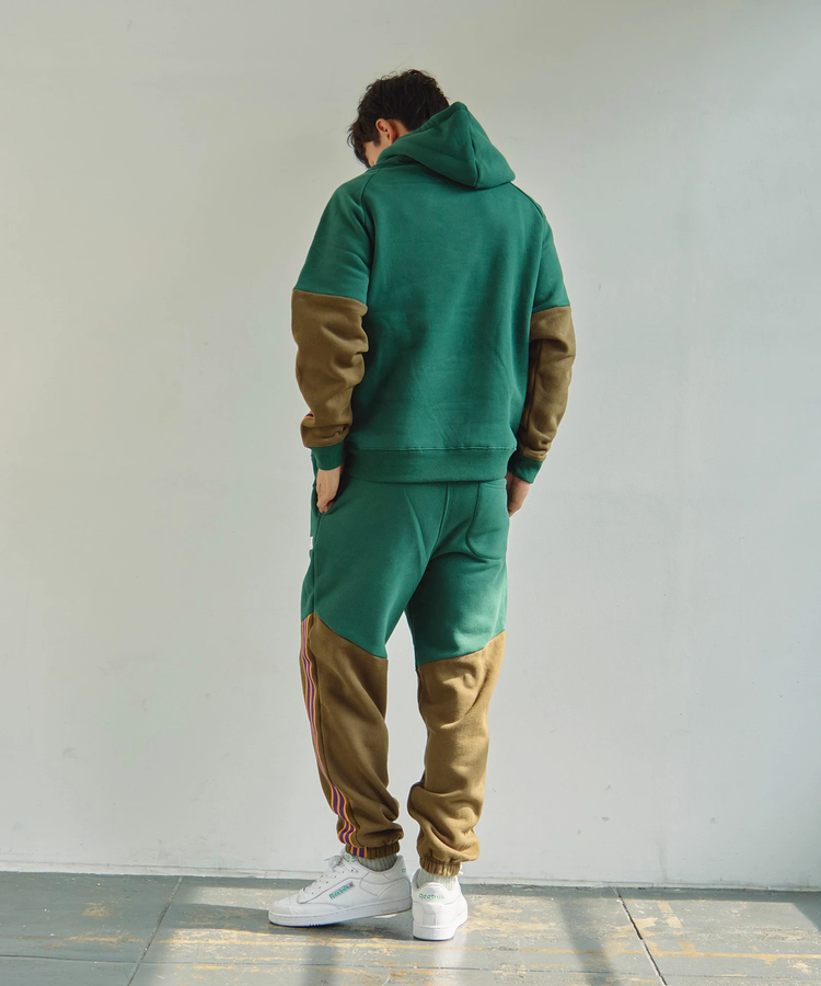 go slow caravan(ゴースローキャラバン) |DUCKSTER/ダックスター バイカラーストライプフーディ (MENS)