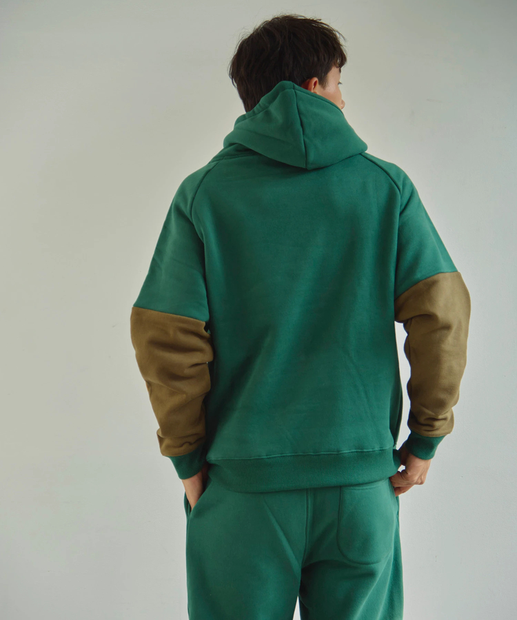 go slow caravan(ゴースローキャラバン) |DUCKSTER/ダックスター バイカラーストライプフーディ (MENS)