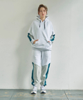 go slow caravan(ゴースローキャラバン) |DUCKSTER/ダックスター バイカラーストライプフーディ (MENS)
