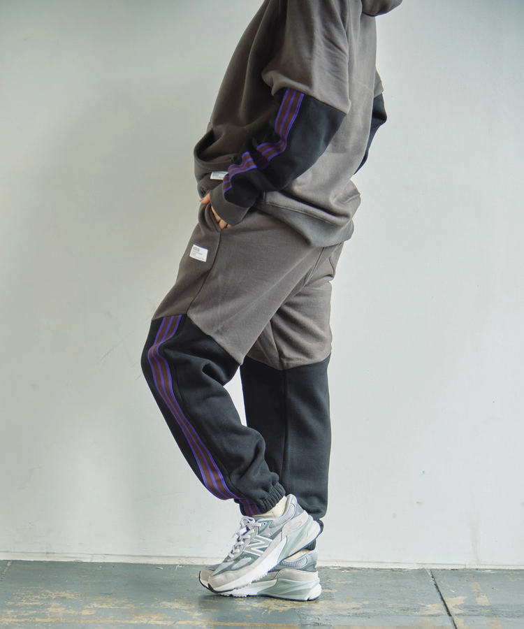 go slow caravan(ゴースローキャラバン) |DUCKSTER/ダックスター バイカラーストライプパンツ (MENS)