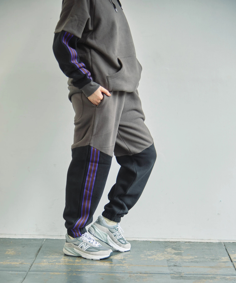 go slow caravan(ゴースローキャラバン) |DUCKSTER/ダックスター バイカラーストライプパンツ (MENS)