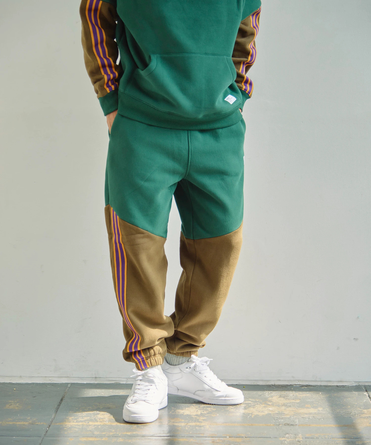 go slow caravan(ゴースローキャラバン) |DUCKSTER/ダックスター バイカラーストライプパンツ (MENS)