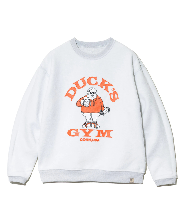go slow caravan(ゴースローキャラバン) |DUCKSTER/ダックスター リバーシブル クルースウェット (MENS)