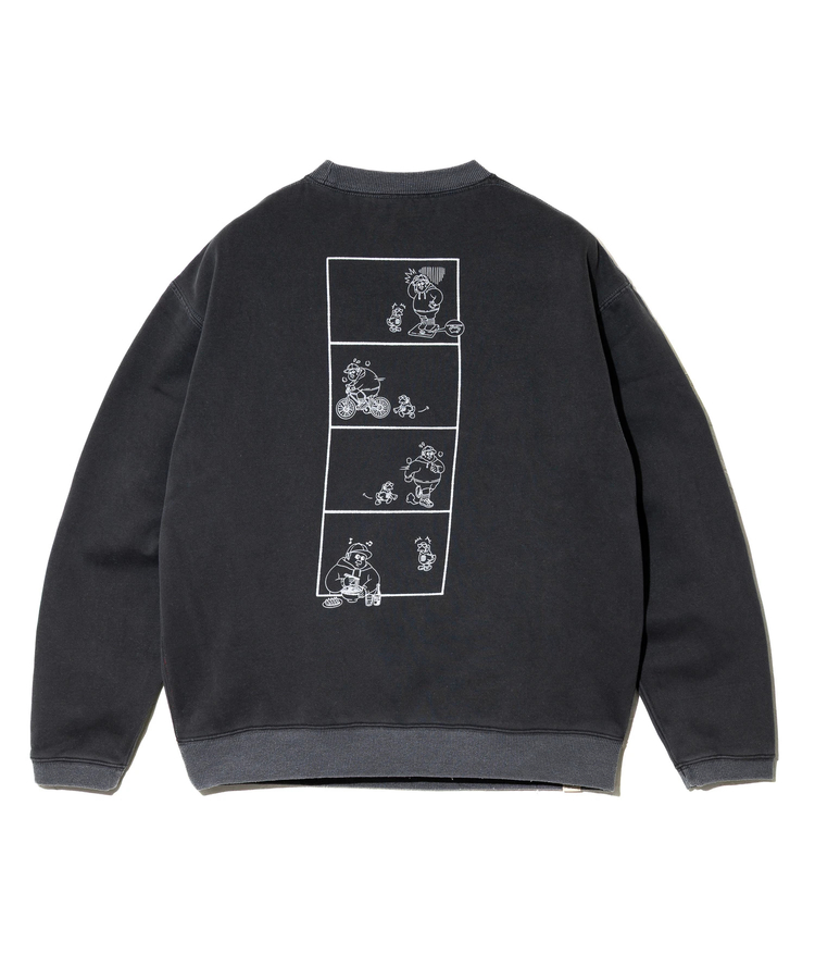 go slow caravan(ゴースローキャラバン) |DUCKSTER/ダックスター リバーシブル クルースウェット (MENS)